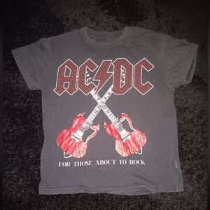ACDC STUDDED TSHIRT